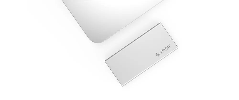 ORICO алюминиевый USB3.1 type-C mSATA SSD корпус USB3.0 mSATA SSD чехол винтовой фиксации с кабелем для передачи данных для Windows/Linux/Mac