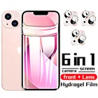 Гидрогелевая Защитная пленка с полным покрытием для экрана IPhone 13 Pro Max, защитная пленка для Apple IPhone 13Pro 13, стекло для объектива мини-камеры