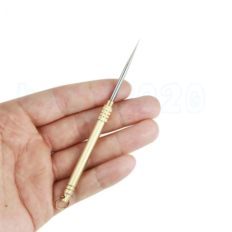 

500pcs Titanium toothpick combination one toothpick holder portable portable