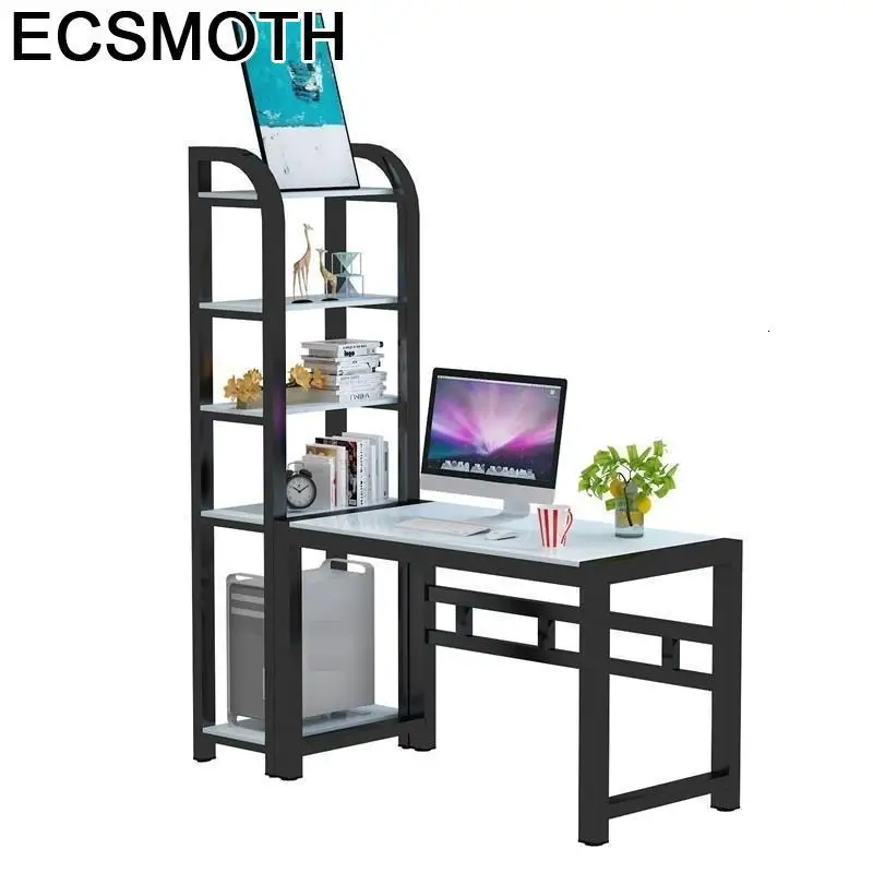 Стол компьютерный деловой для офиса маленький портативный прикроватный столик