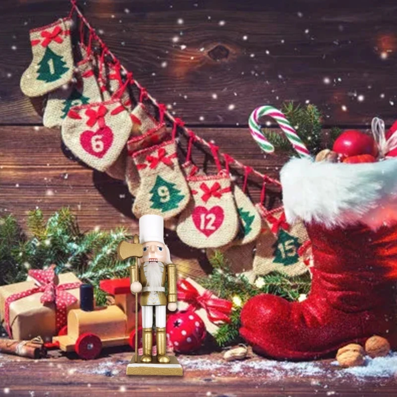 

Рождественские украшения M17D для орехов, украшения для орехов, фигурка для орехов, совместима с украшением новогодней елки