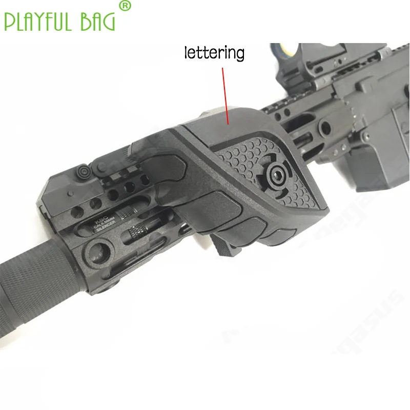 Открытый Спорт diy cs водяная пуля пистолет кулак ручка jinming M4 hk16 fishbone нейлон боковая остановка треугольная ручка аксессуары LD67