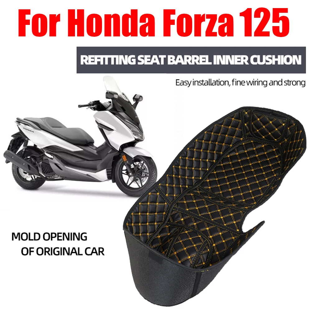 Коробка для хранения на мотоциклетное сиденье кожаный задний багажник чехол