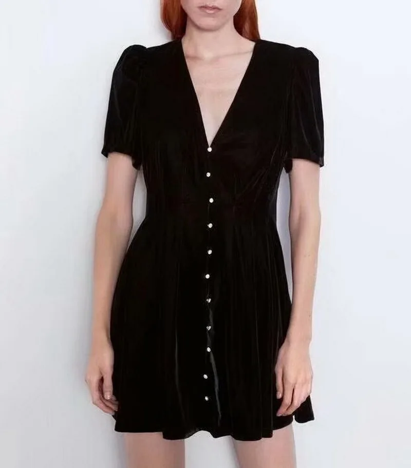 Обтягивающее женское черное платье осень 2019 Новое модное мягкое эластичное