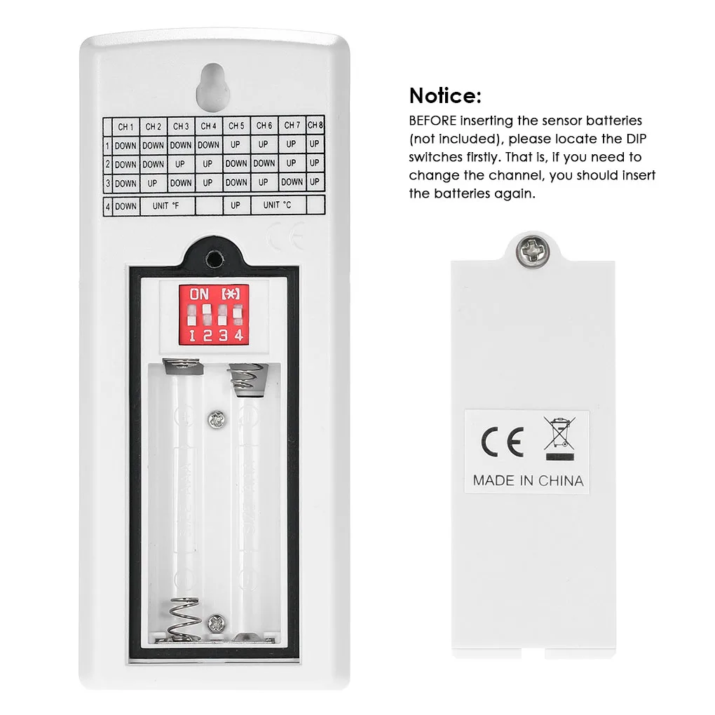 2020 Новый наружный внутренний беспроводной цифровой термометр термо-гигрометр