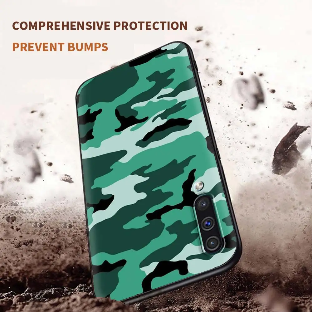 

Camouflage Pattern Soft Case for Samsung Galaxy A50 A51 A70 A71 A21s A10 A30 A20e A40 A20s A10s Silicone Capa Phone Cover