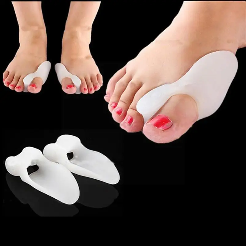 

1 Pair Toe Separators Small Thumb Valgus Orthosis Toe Big Valgus Foot Deformer Separator Valgus Care Tool Foot Bone W8j3