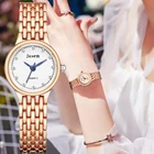 Розовое золото простые часы из нержавеющей стали, качеств женщины моды алмаза Кварцевые часы на каждый день синий лазерный указатель женские наручные часы