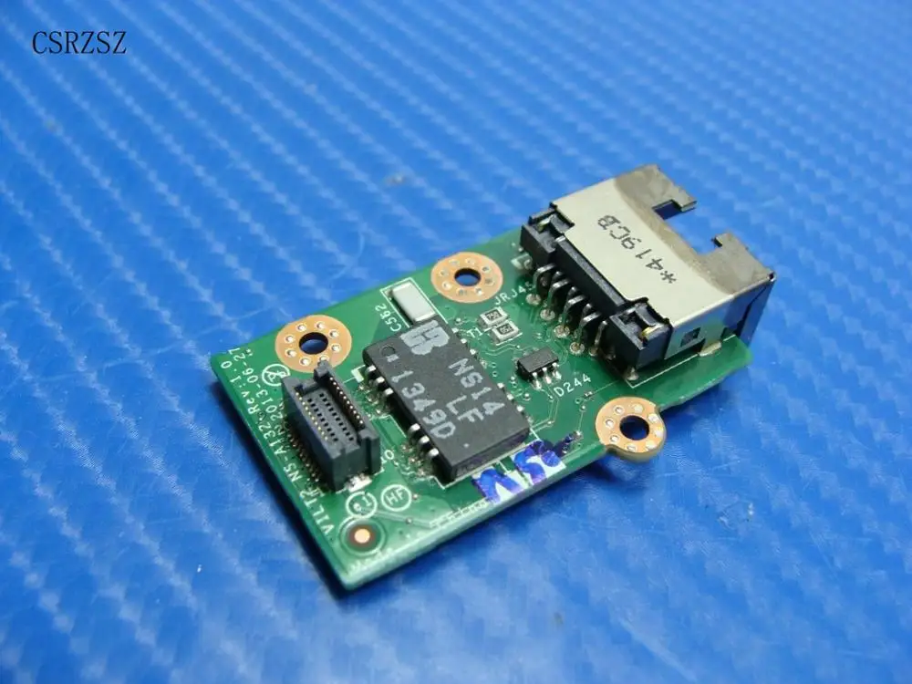 Подлинная для lenovo Thinkpad T440P LAN Ethernet Нижняя плата RJ45 NS A132 04X5392|Компьютерные кабели и