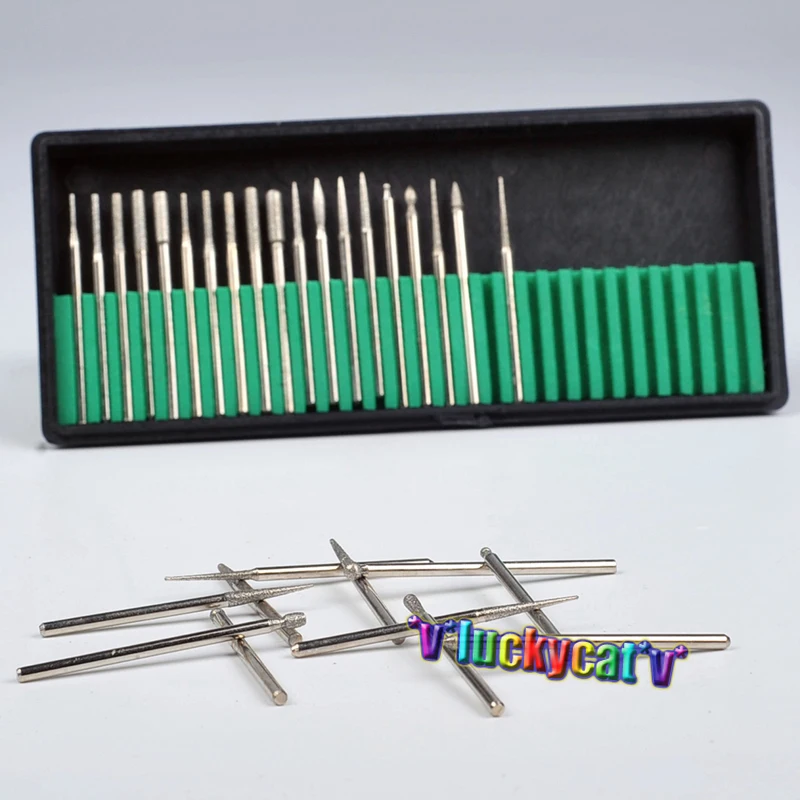 30 шт. стоматологических алмазных боров (мукомолы Зубные сверла ювелиров