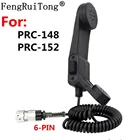 H250 портативный микрофон для динамика 6 контактов ptt для TRI TCAAN PRC152 PRC148 рация адаптер