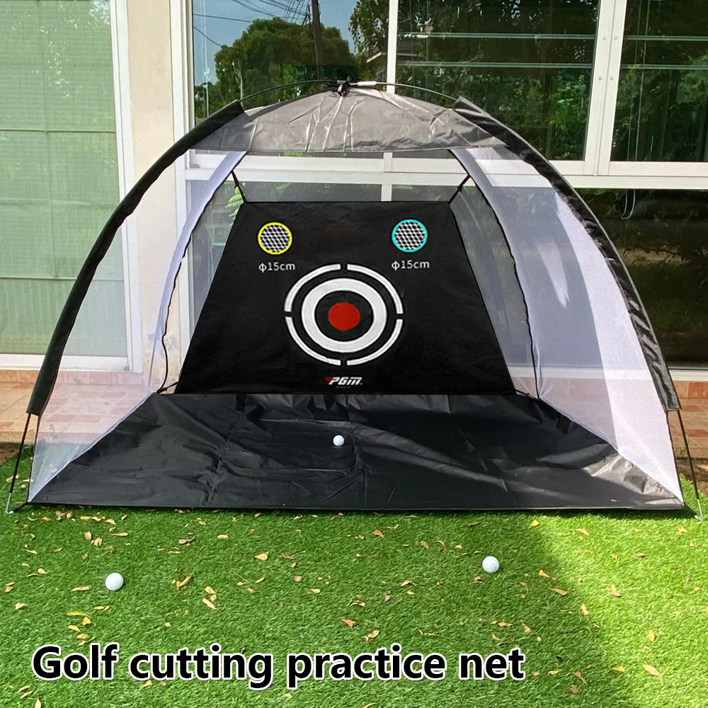 Satılık 2M Golf Kafes Uygulama Net Eğitim Kapalı Açık Spor Golf Egzersiz Taşınabilir Golf Eğitim çadırı Ekipmanları Bahçe Eğitmen