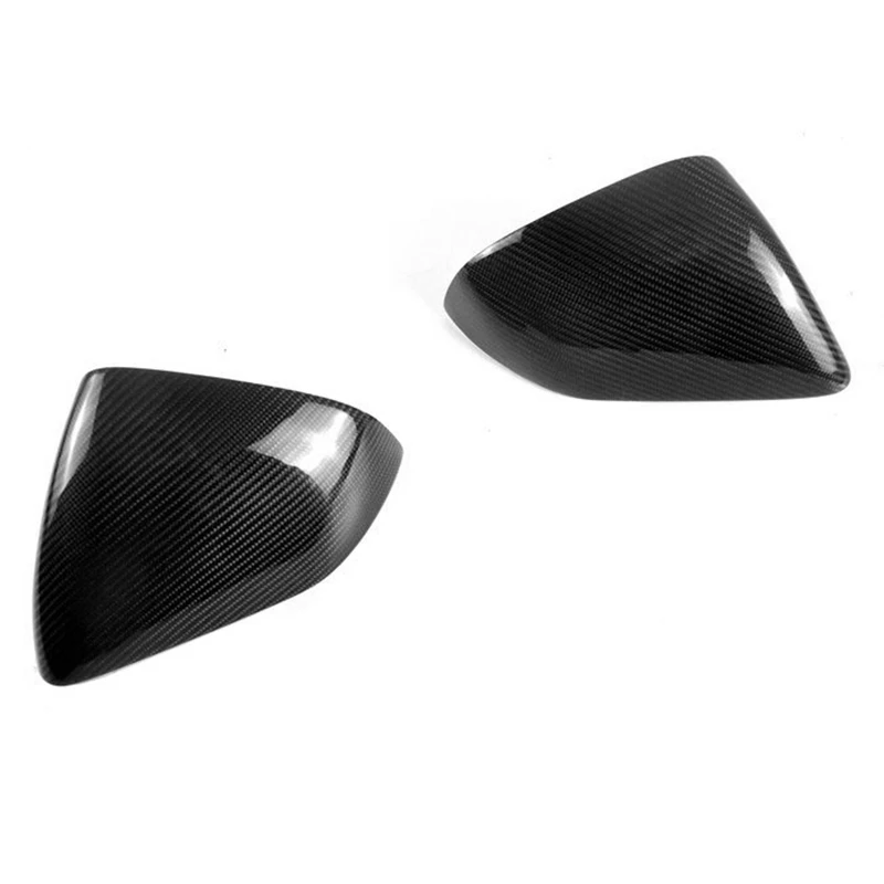 

for Ford Mustang GT 2015-2020 Carbon Fiber Side Rear View Mirror Cover Trim EU Style Car Accessories