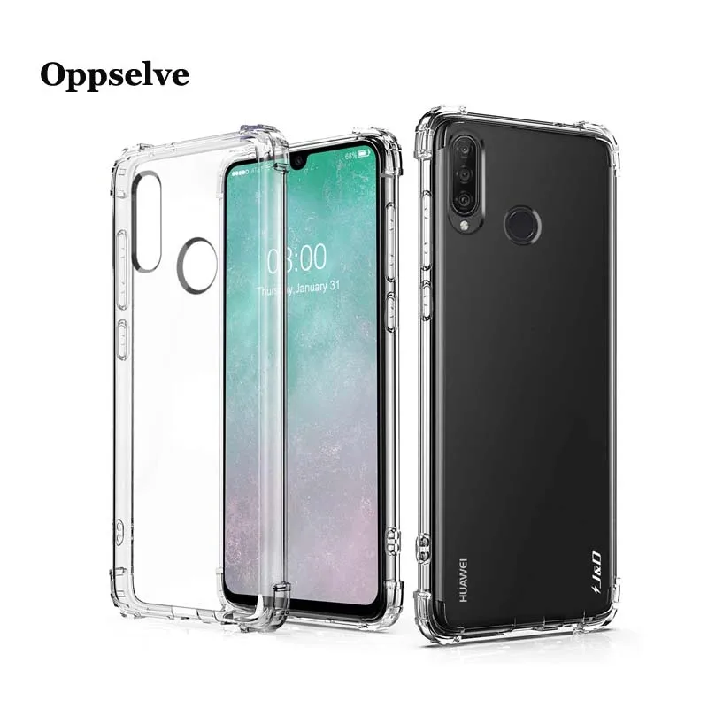 

Transparent Phone Case For Huawei P40 Pro P30 P20 P10 Lite Mate 30 Honor 8X Max 20Pro Lite Soft Back Cover Silicone Phone Fundas