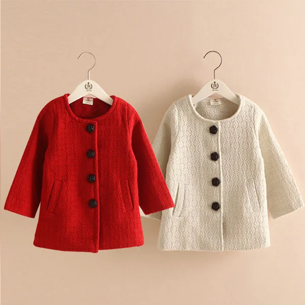 Фетровое пальто для девочек длинное малышей | Мать и ребенок