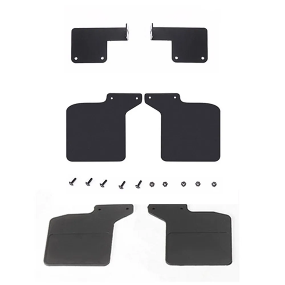Rubber Front &amp Rear Mud Fender Mudguard with Metal Stand for 1/10 TRAXXAS TRX4 Defender D110 RC Car Parts | Игрушки и хобби