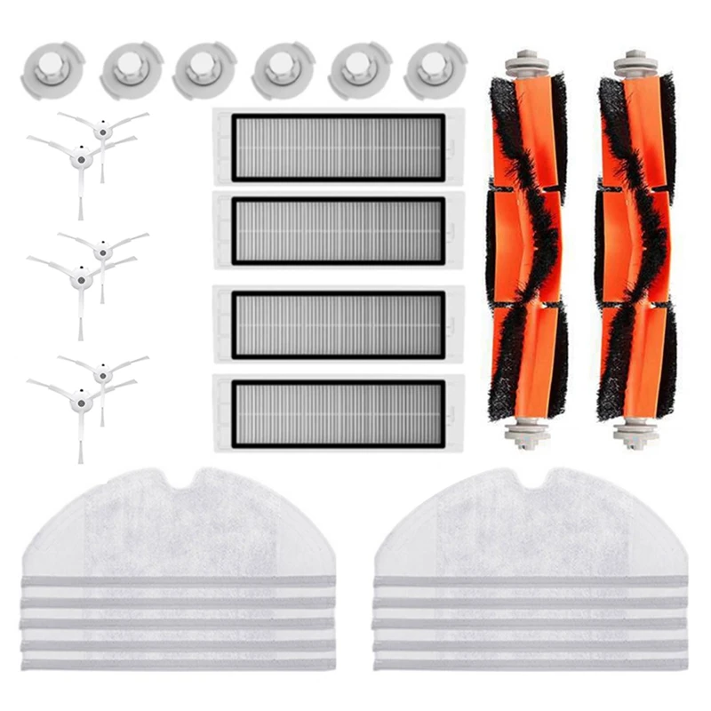 

Main Brush+Side Brush+HEPA Filter Suitable For Xiaomi Vacuum 2 Roborock S50 S51 S55 S6 Roborock Mi Robot Parts Filters