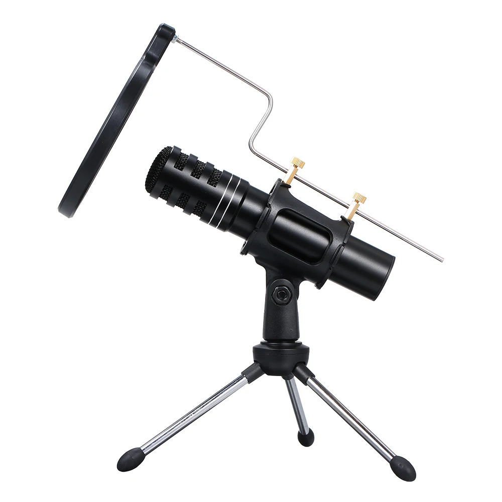 Профессиональный микрофон USB Plug & Play PC конденсаторный нет необходимости для