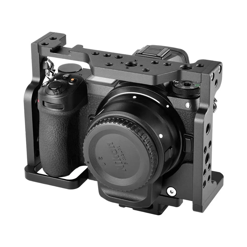 Yelangu Z6/Z7 Camera Cage Professional Handle DSLR Video Stabilizer Rig with Cold Shoe and Quick Release Plate For Nikon Z6 Z7 |