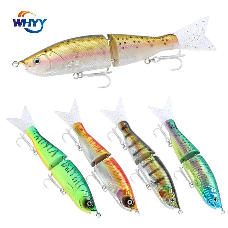 

WHYY Sea Fishing Lure Road Sub Bait Big Fish New Soft Tailed Fish Road Sub Bait 17cm 56g Bionic Artificial Bait Fishing