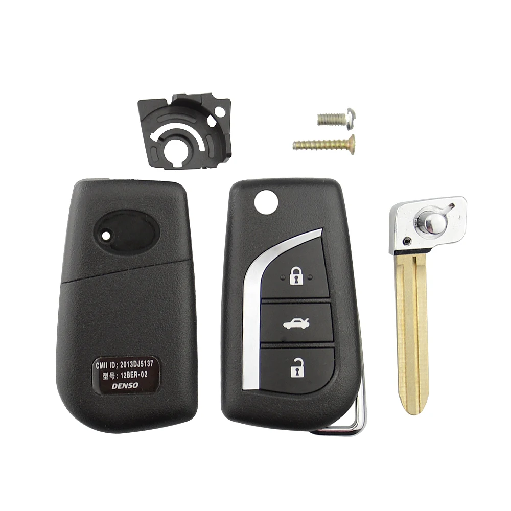 OkeyTech модифицированный ключ дистанционного управления с 3 кнопками 315 МГц 4D68 чип