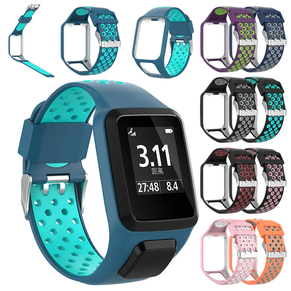 Мягкий силиконовый ремешок для часов tom2/3 удобный наручных сменный дышащий |