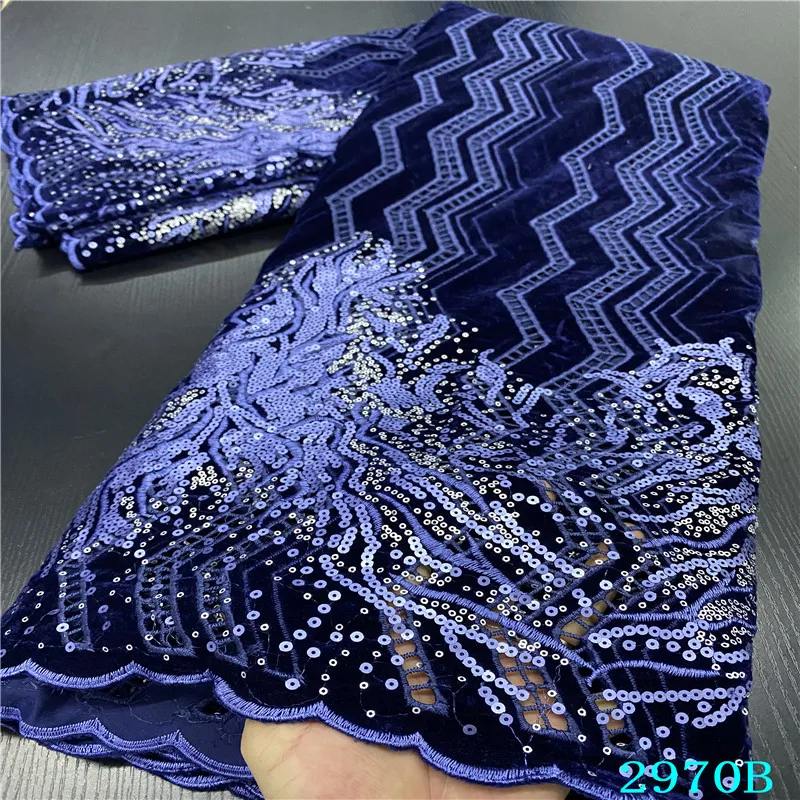 NIAI 2020 бархатная ткань с вышивкой кружева Оранжевый Элегантный красивый цветок