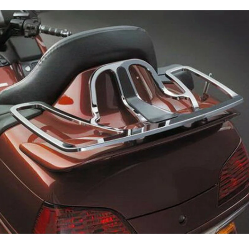 Мотоцикл хромированный алюминиевый багажник багажная стойка кронштейн для Honda
