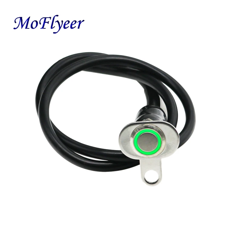 MoFlyeer 3 цветные мотоциклетные переключатели ВКЛ ВЫКЛ руль регулируемое крепление