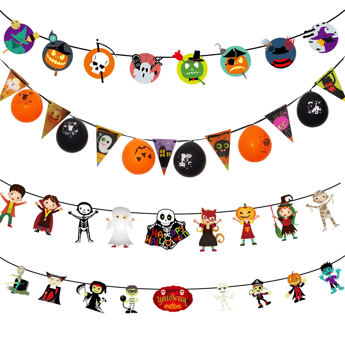 Костюмы на Хэллоуин для декорирования интерьера украшение в виде флага