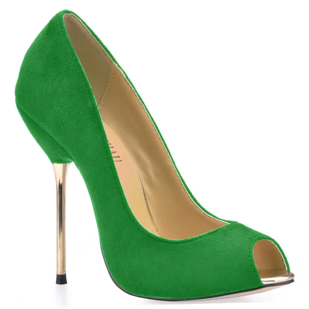 Пикантные вечерние открытый носок на каблуке шпильке На железной Для женщин