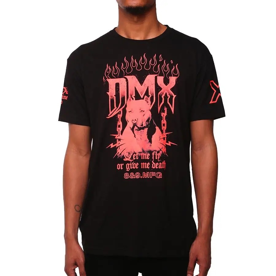 

Vintage 90s Rap T-Shirt DMX Ruff Ryders Black T Shirt Top Commemorate Hip Hop Singer（Earl Simmons）DMX T-shirt