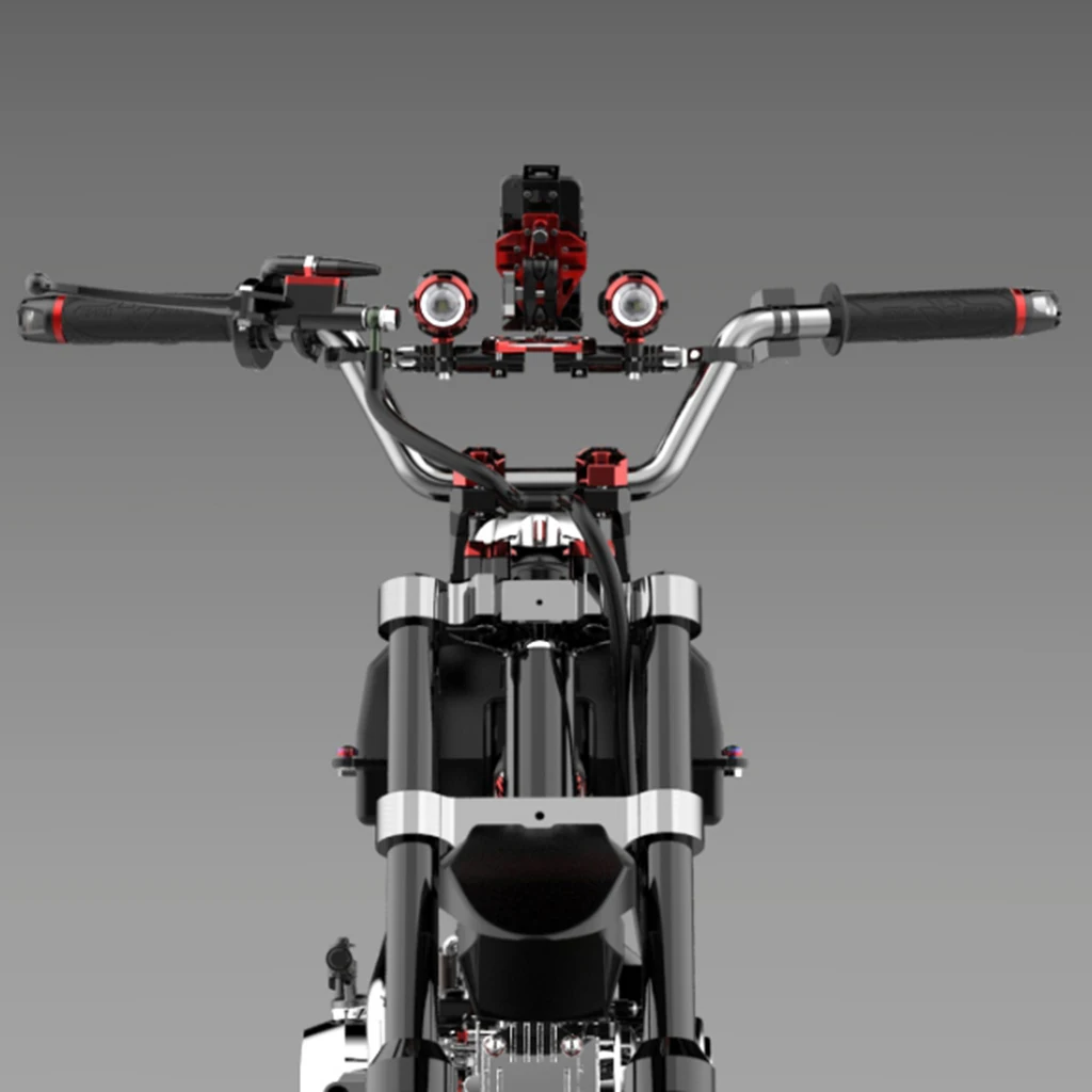 Крепление на руль мотоцикла 7/8 дюйма 22-28 мм | Автомобили и мотоциклы