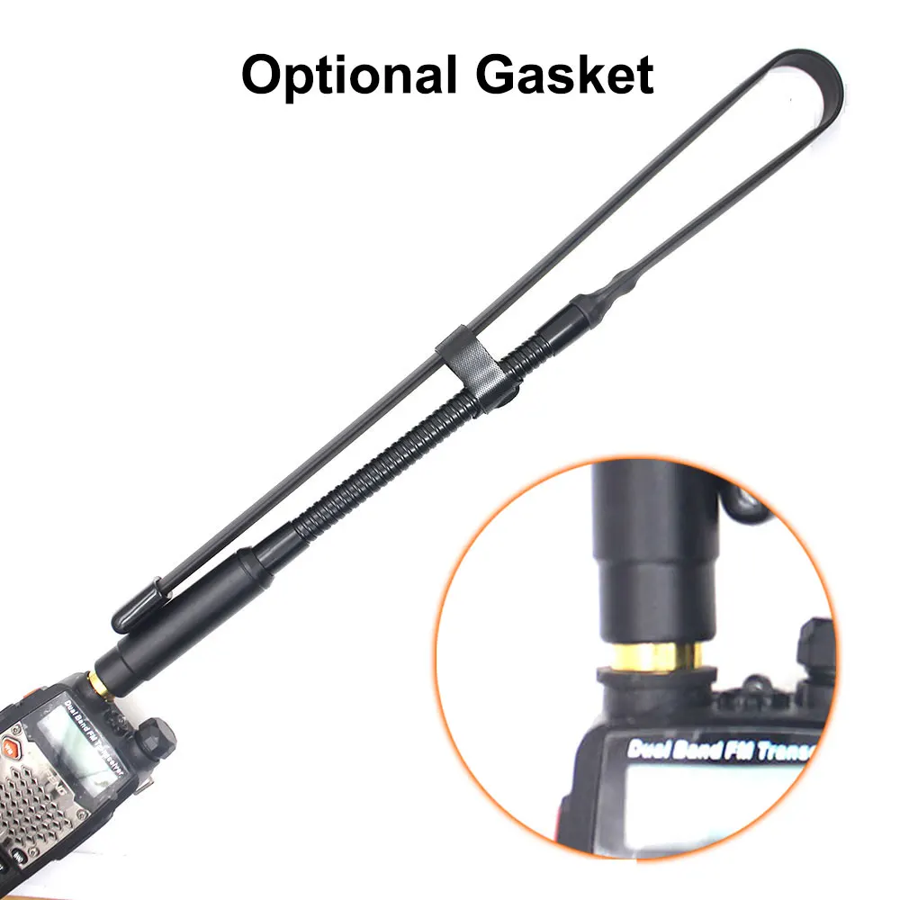 144/430mhz Foldable High Gain Cs Tactical Antenna Sma-Female Connector For Walkie Talkie Baofeng Uv-82 Uv-5r Uv5r UV82 Tyt