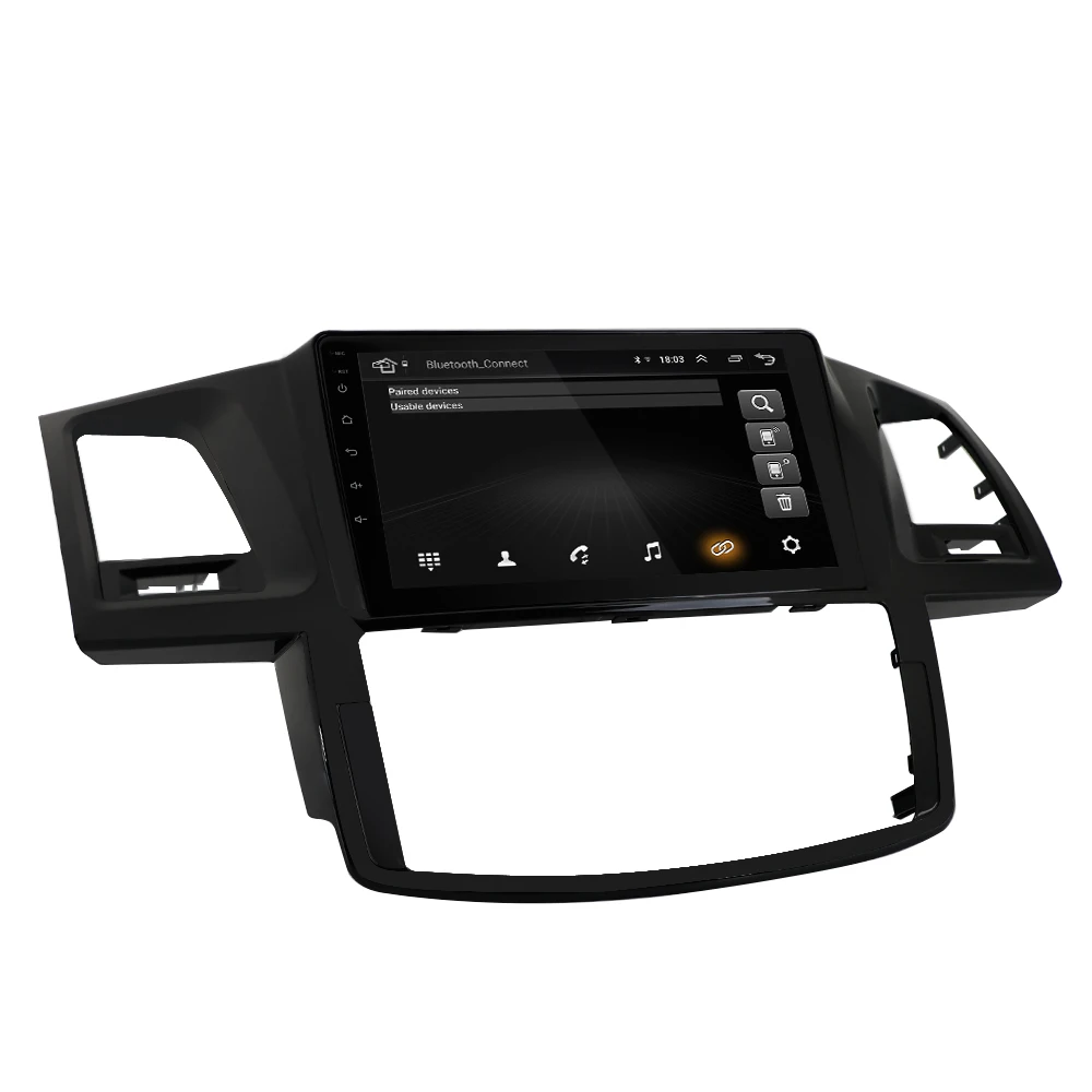 Автомагнитола для 2008-2015 Fortuner HILUX Pickup мультимедийный стерео DVD-плеер на платформе