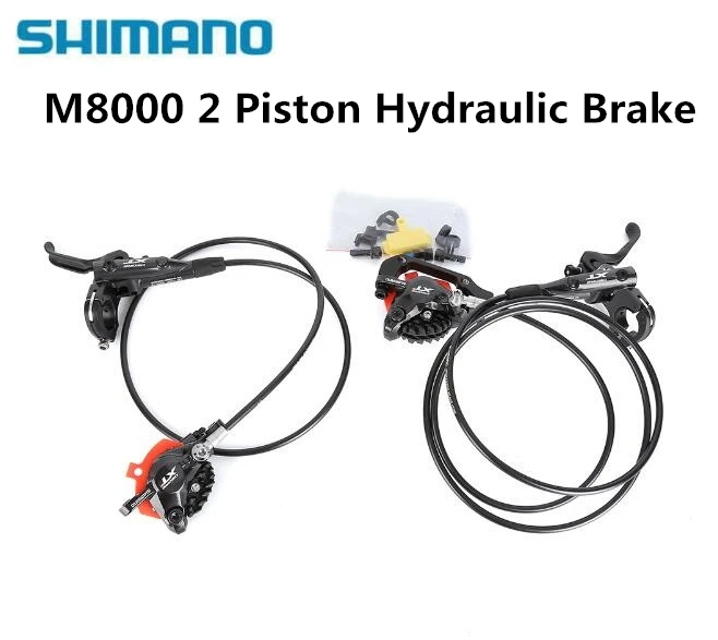 Shimano Deore XT M8000 M8100 комплект гидравлических тормозов Ice Tech охлаждающие колодки передние и задние для mtb велосипеда 800/1500 мм