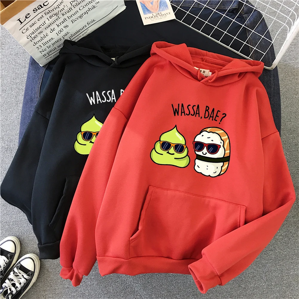 Толстовка Женская осенне-зимняя в стиле Харадзюку с авокадо | одежда