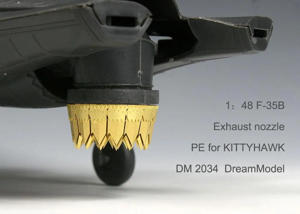 

Dreammodel 1/48 2034 PE Exhaust Nozzel for F-35B for Kittyhawk KH80102