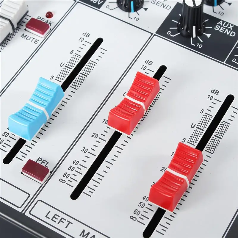 LEORY Profissional bluetooth 4 канала смесителя DJ контроллер с USB светодиодный Экран металлический DJ Mezclador диджейский пульт Беспроводной для аудио