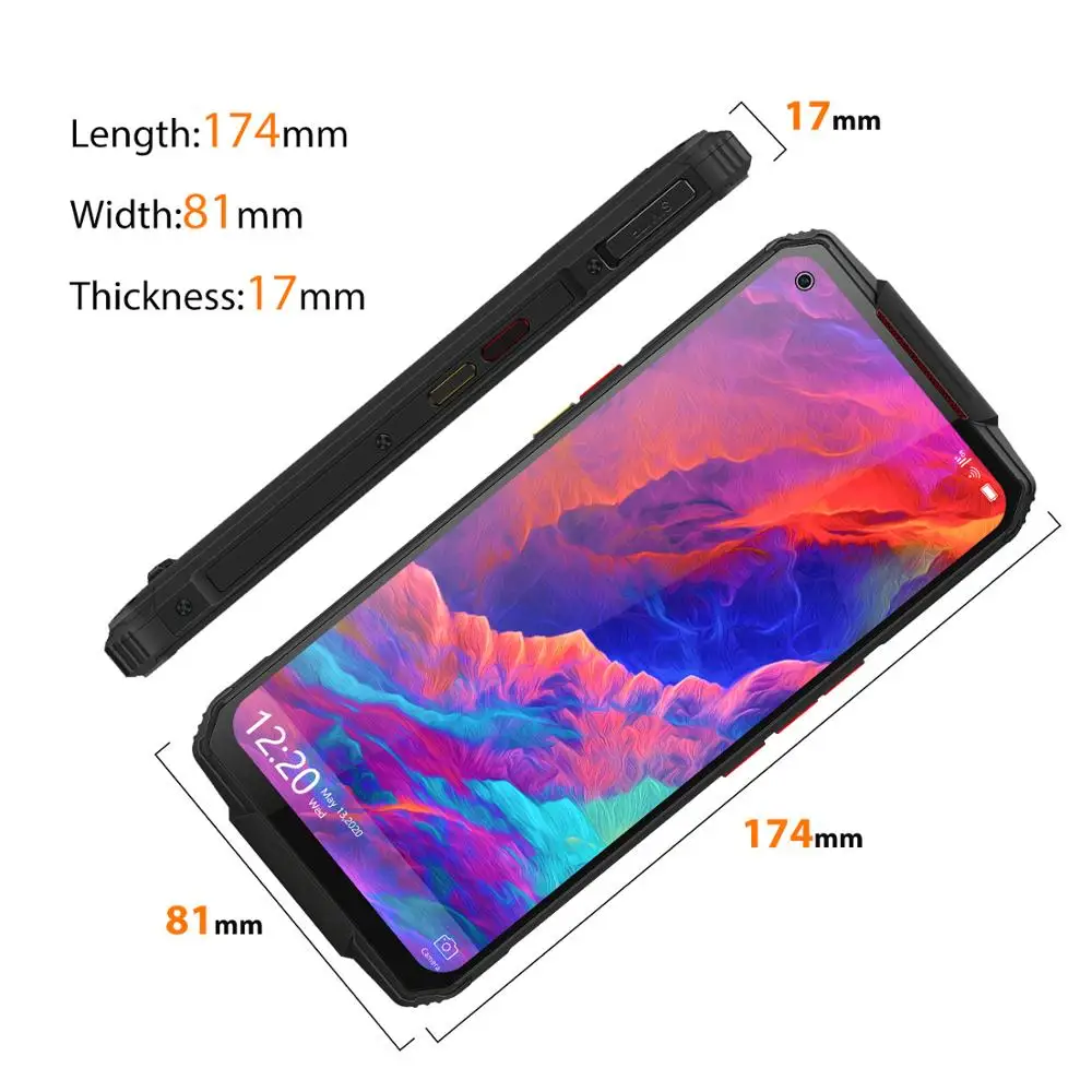 Смартфон OUKITEL WP7 защищенный 8 + 128 ГБ тройная камера 48 МП 8000 мАч|Смартфоны| |