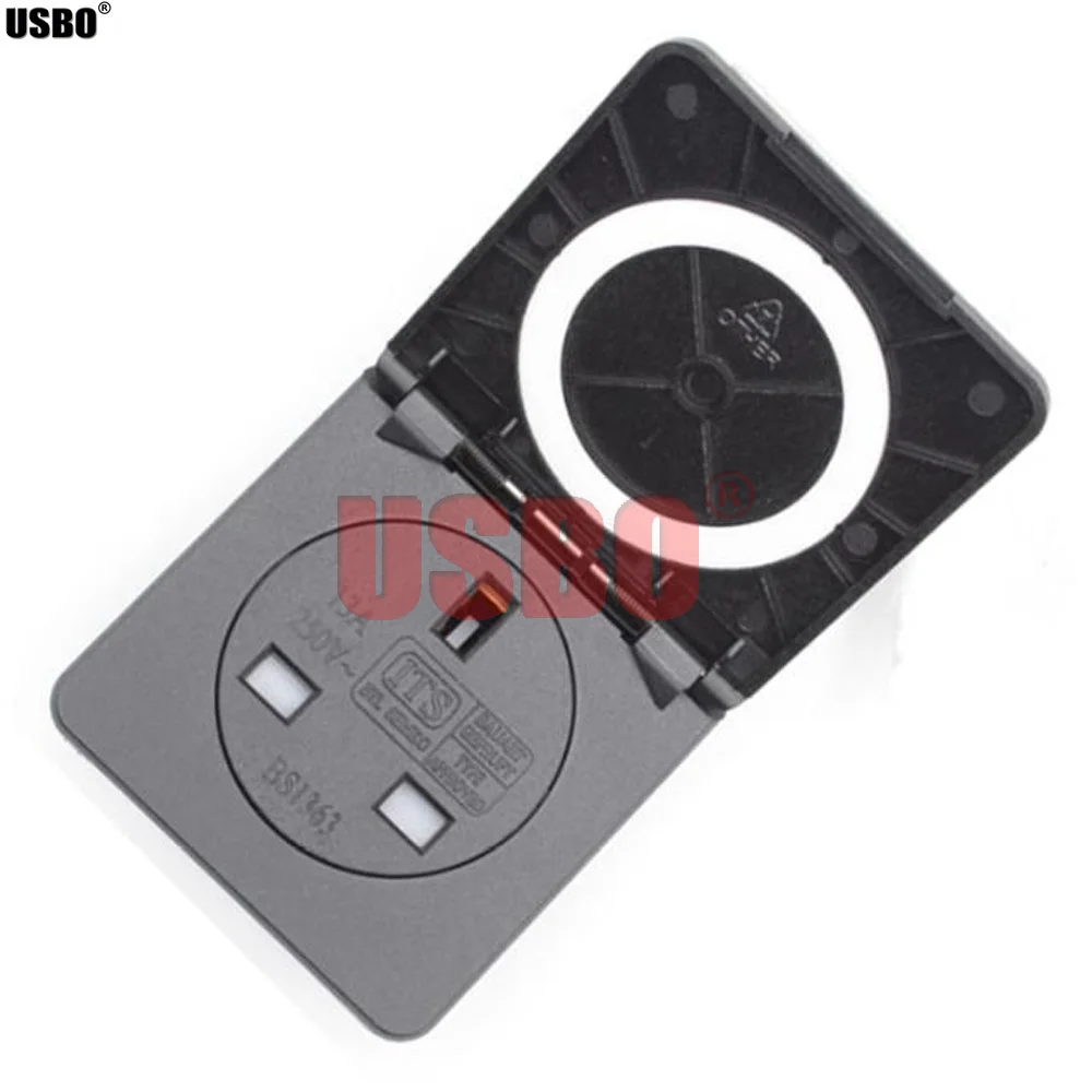 Универсальная черная квадратная крышка британская уличная промышленная