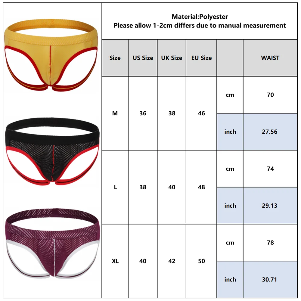 Сексуальное мужское нижнее белье трусы ягодицы полые стринги мужские Гей Нижнее