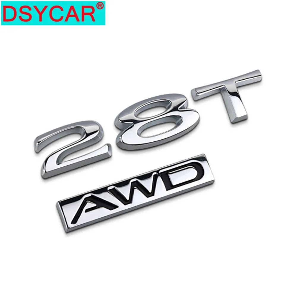 DSYCAR 1 комплект 3D металлический 28Т AWD боковые зеркала автомобиля Fender задний
