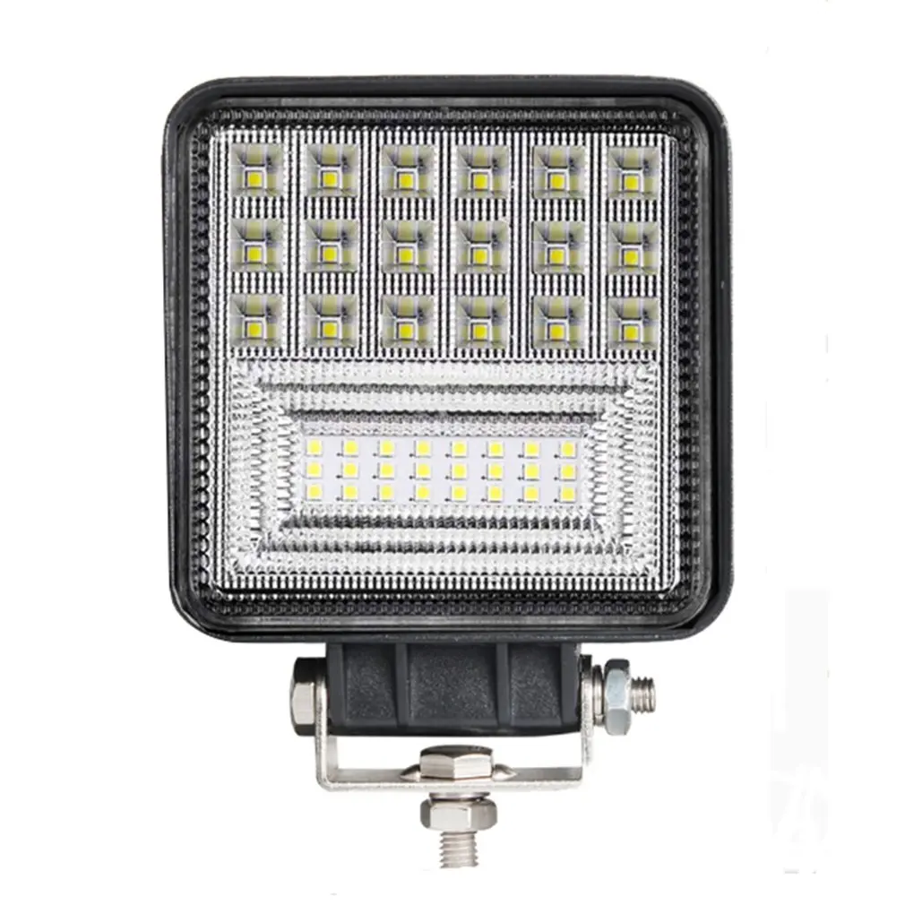 

Car led square 126w work light auxiliary truck off-road motorcycle maintenance spotlight bright durable lights