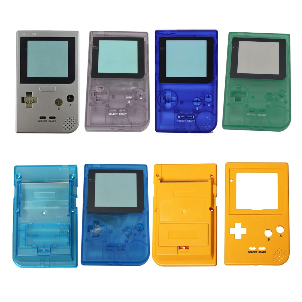 

6 Color High quality Classic Full Housing Case Cover Shell Replacement for Gameboy Pocket for G-B-P Game Console