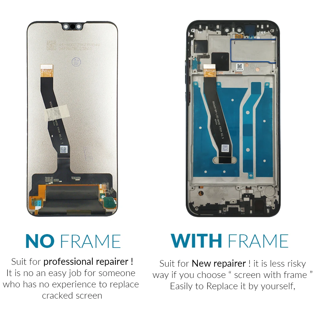 Черный ЖК экран для Huawei Y6 Y7 Prime Pro 2019 дисплей + сменный сенсорный Y9 Enjoy 9 Plus 2018