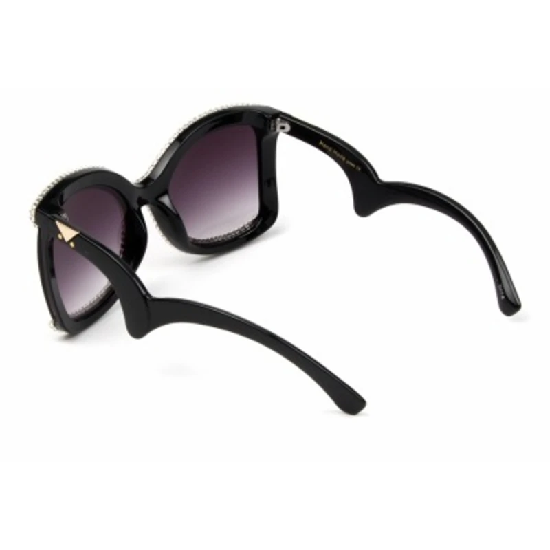 Модные квадратные солнцезащитные очки в большой оправе женские ретро роскошные