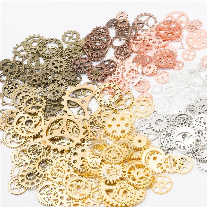 100 г/пакет комплект шестеренок из сплава изготовление подвесок винтажные