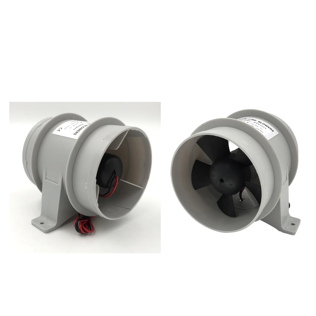 2 морских электрических турбонагнетателя 4 дюйма диаметр 100 мм 12 В