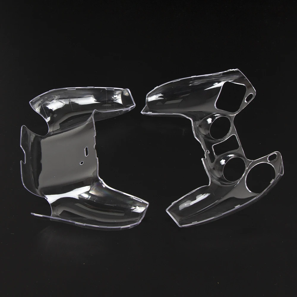 Прозрачный жесткий чехол защитный для Sony PS5 противоскользящий ПК геймпад игровой